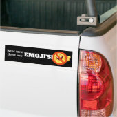 Emojis Männer benutzen nicht Autoaufkleber (Auf Lkw)