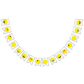 Emojis Party-Flaggen-Fahne Wimpelkette (Alle)