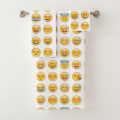 emojis Satz Badhandtuch Set (Insitu)