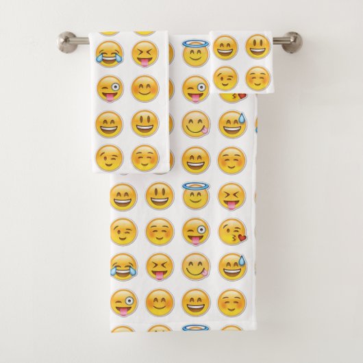 emojis Satz Badhandtuch Set (Insitu)