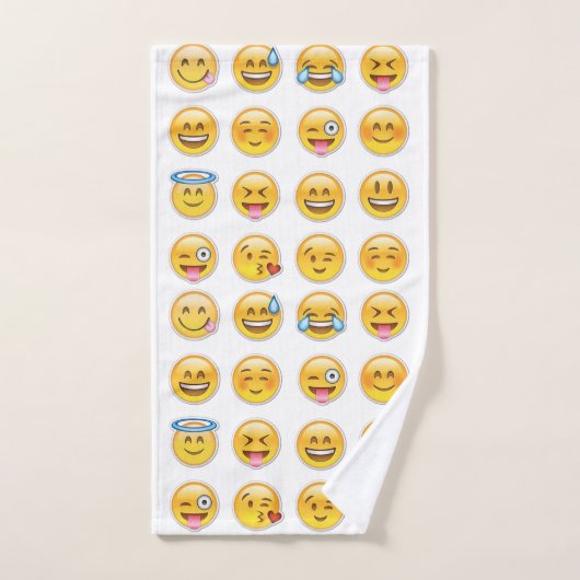 emojis Satz Badhandtuch Set (Handtuch)