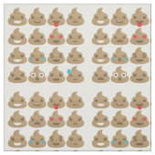 Emojis-Stoff gekackt Stoff (Muster)