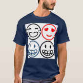 Emojis T-Shirt (Vorderseite)