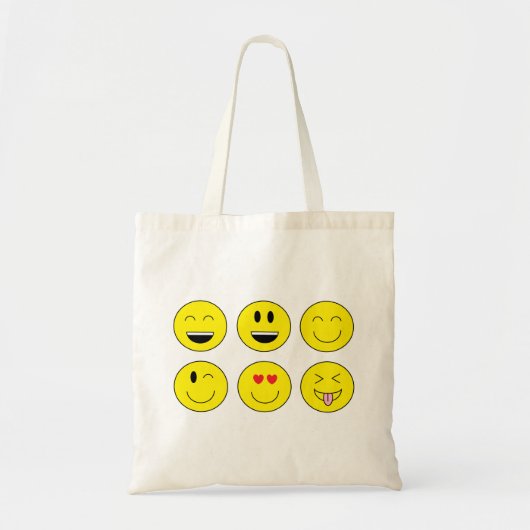 "Emojis" Taschen-Tasche Tragetasche (Vorne)