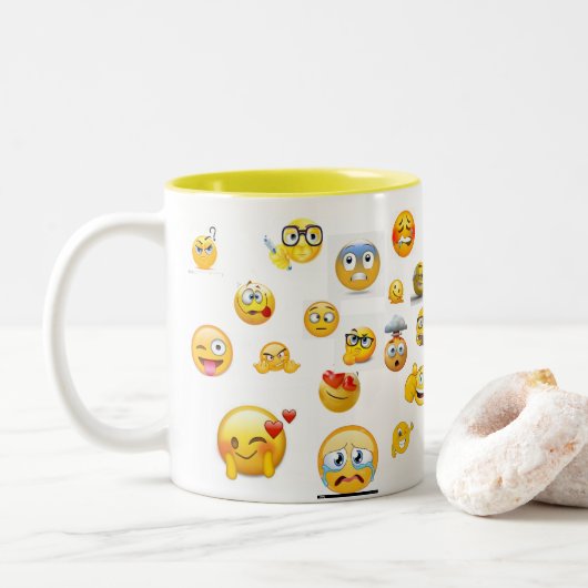 Emojis Tasse (Mit Donut)