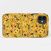 Emojis Yellow Happy Face Emoticons Cool Faces Case-Mate iPhone Hülle (Rückseite (Horizontal))