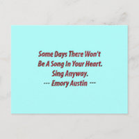 Emory Austin Inspiration, Motivierend Zitat.