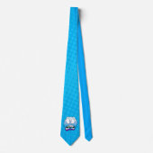 Emote Face Neck Tie Krawatte (Vorderseite)