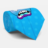Emote Face Neck Tie Krawatte (Gerollt)