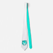 Emote Face Neck Tie Krawatte (Vorderseite)
