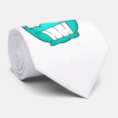 Emote Face Neck Tie Krawatte (Gerollt)