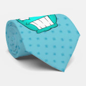 Emote Face Neck Tie Krawatte (Gerollt)