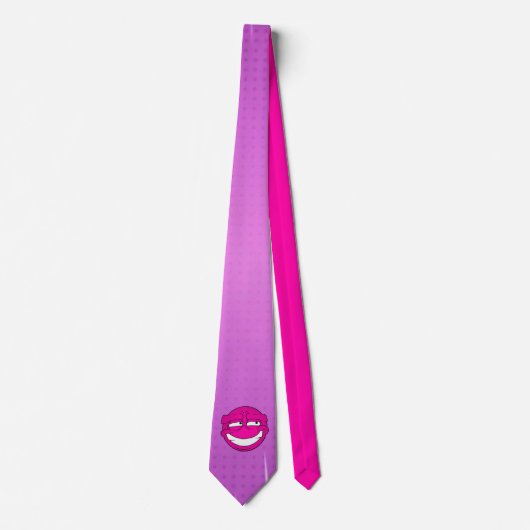 Emote Face Neck Tie Krawatte (Vorderseite)