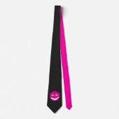 Emote Face Neck Tie Krawatte (Vorderseite)