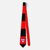 Emote Face Neck Tie Krawatte (Vorderseite)