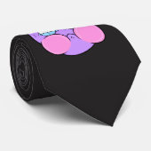 Emote Face Neck Tie Krawatte (Gerollt)