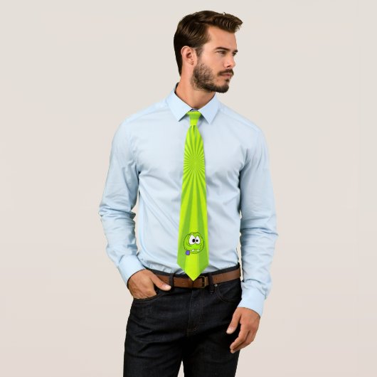 Emote Face Neck Tie Krawatte (Beispiel)