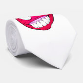 Emote Face Neck Tie Krawatte (Gerollt)