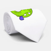 Emote Face Neck Tie Krawatte (Gerollt)