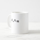 Emoticat Emoticon Kaffeetasse (Vorderseite Links)