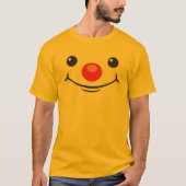 Emoticon die rote Nase T-Shirt (Vorderseite)