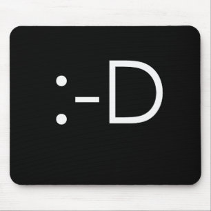 Emoticon - Grinsen Mousepad