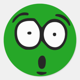 Emoticon individuell anpassbare Hintergrundaufkleb Runder Aufkleber