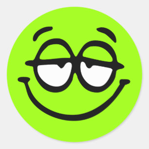 Emoticon individuell anpassbare Hintergrundaufkleb Runder Aufkleber