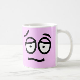 Emoticon-kundengerechte Hintergrund-Tasse Kaffeetasse