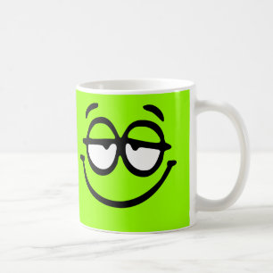 Emoticon-kundengerechte Hintergrund-Tasse Kaffeetasse