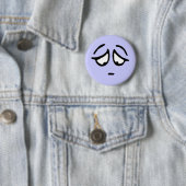 Emoticon-kundengerechter Hintergrund-Knopf Button (Beispiel)