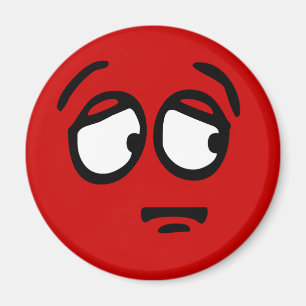 Emoticon-kundengerechter Hintergrund-Magnet Magnet