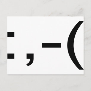 Emoticon Postkarte