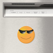 Emoticon-Sonnenbrille Magnet (In Situ (Geschirrspüler))