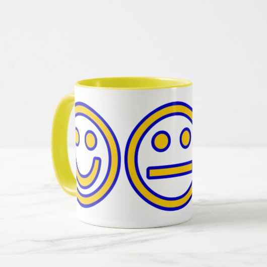 Emoticon Tasse #1 (Vorderseite Links)