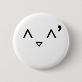 Emoticon: Verlegen Button (Vorderseite)