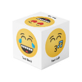 Emoticons Cube Würfel (Rückseite Schrägansicht)