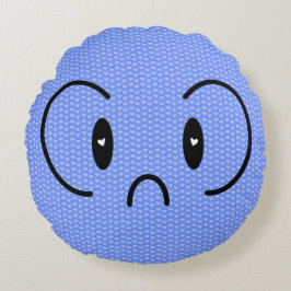 Emotinos nosty kawaii rundes kissen