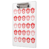 Emotion Faces Clipboard Klemmbrett (Links)