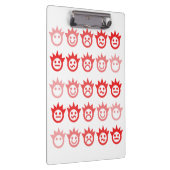 Emotion Faces Clipboard Klemmbrett (Rechts)