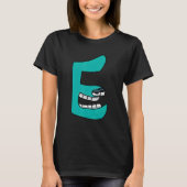 Emotion Letter E Alphabet Lore T-Shirt (Vorderseite)
