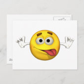 Emotion Typ - Ausstiegskarte Postkarte (Vorne/Hinten)