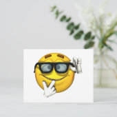 Emotion Typ - Nerd Postkarte (Stehend Vorderseite)