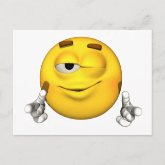Emotion Typ - Wink Postcard Postkarte