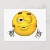 Emotion Typ - Wink Postcard Postkarte (Vorderseite)