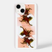 "Emotion vs Emotion", Apple iPhone 14 Case (Rückseite)