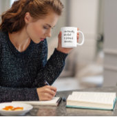 emotional an fiktive Zeichen angehängt Kaffeetasse