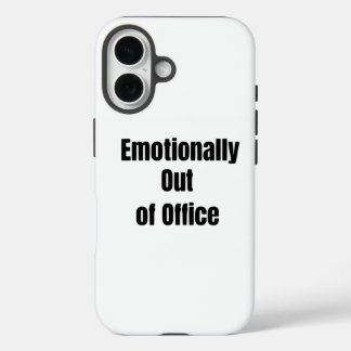 Emotional außer Haus Lustiger Handyhülle iPhone 16 Hülle