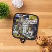 emotional belastete Streitkräfte für Interviews Topflappen (Oben Unten)