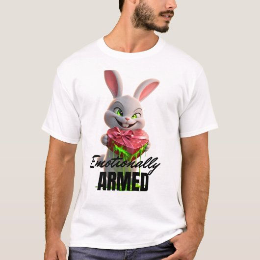 Emotional Bewaffnet T-Shirt (Vorderseite)